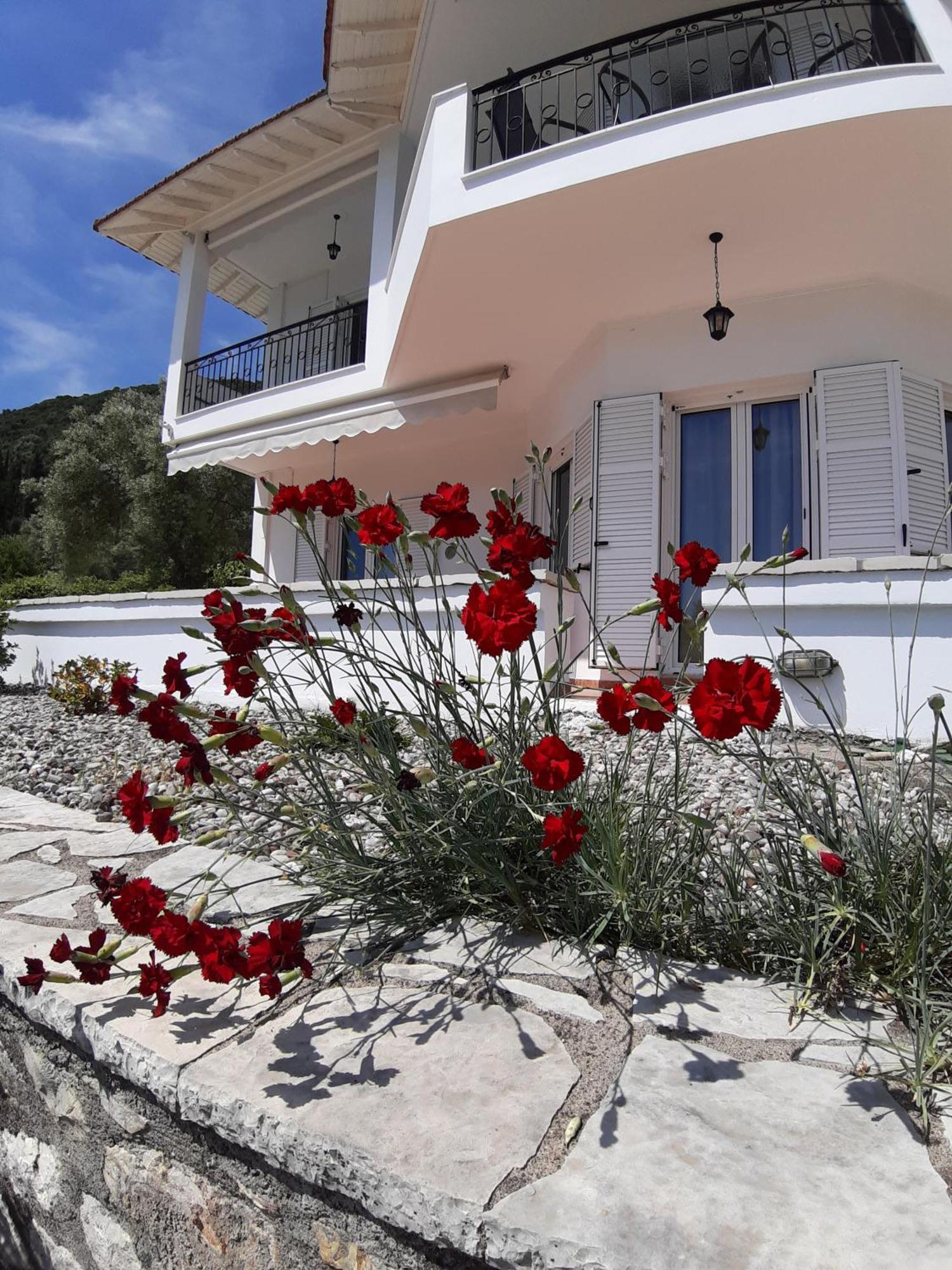 Villa Korakias Seaview Yénion Exterior foto