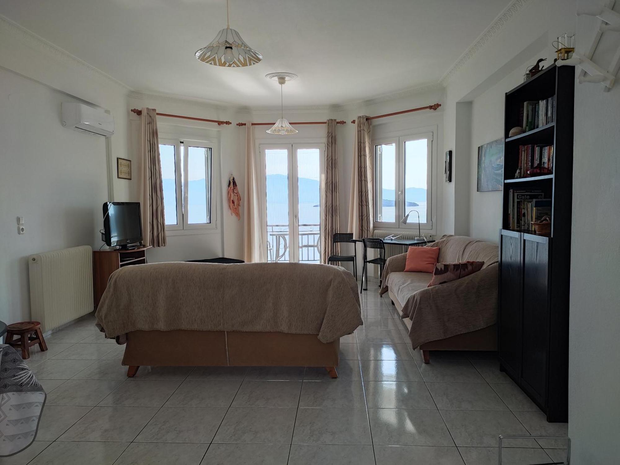 Villa Korakias Seaview Yénion Exterior foto